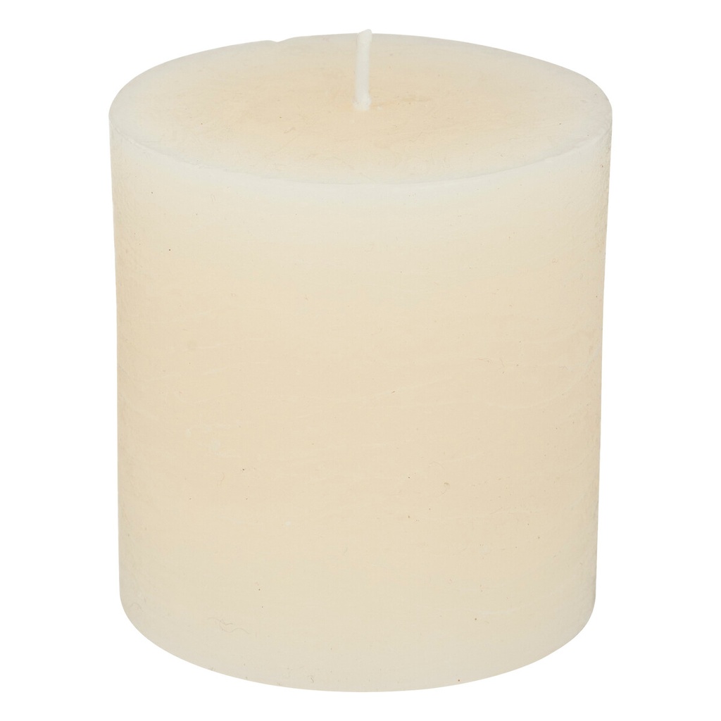 Bougie ronde olia ivoire 6.7x7