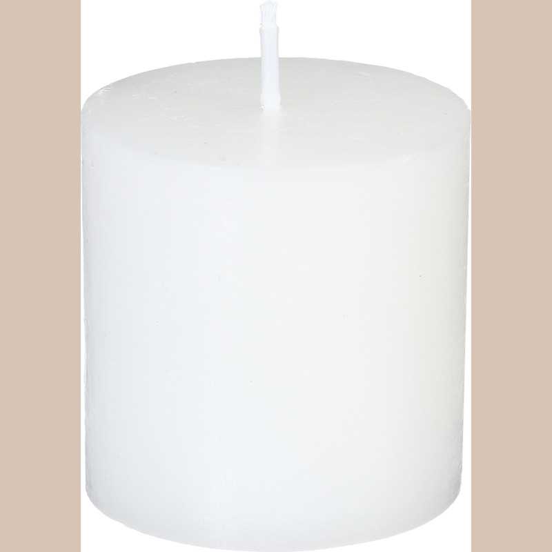 Bougie x4 olia blanc d4.5