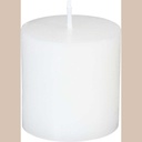 Bougie x4 olia blanc d4.5