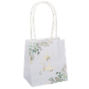 6 sacs oh baby vegetal et or 11x10x 7cm