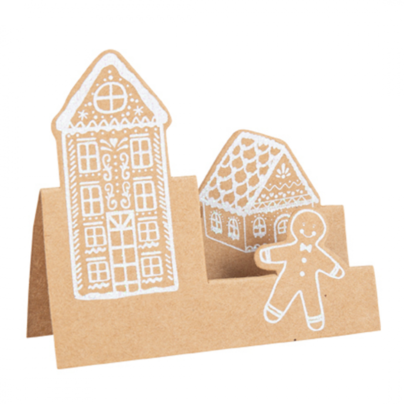  8 marque-places pain depice kraft