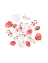100 confettis poppy love coquelicot