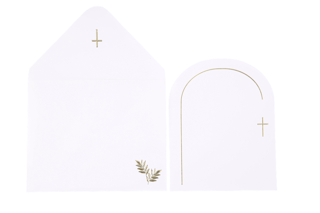 10 invitations carte de vå“ux puret e blanches et