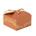 10 contenants jolis brins terracotta 7 x 3,5 cm avec raphia