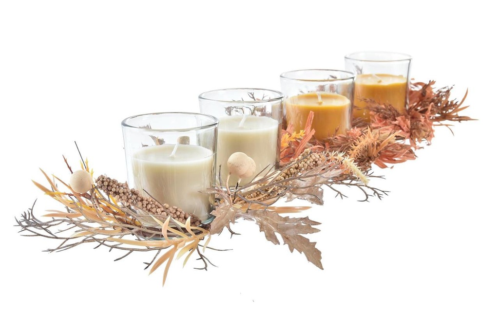 Centre de table depliant jardin cha mpetre avec