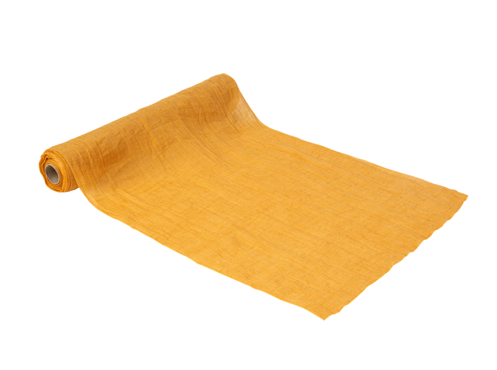 Cdt mousseline ocre 28 cm x 5 m
