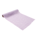 Chemin de table mousseline lilas 28cmx5m