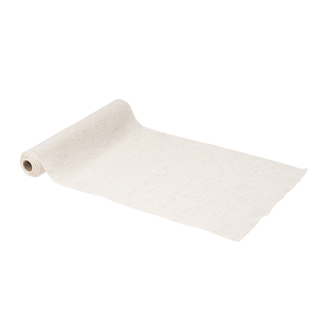 Chemin de table effet lin chiné 28cmx3m