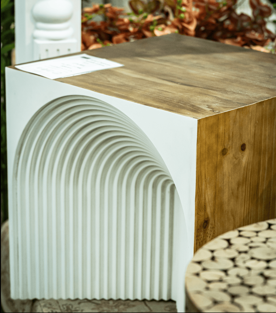 Table d"appoint "arcade céleste"