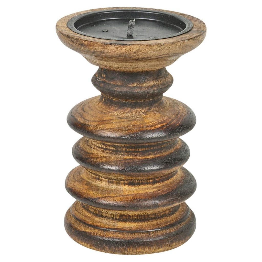 Candle pillar 24cm natural