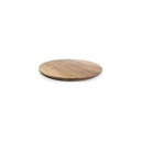Assiette de service bois 38cm naturel