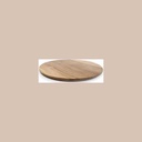 Assiette de service bois 38cm naturel