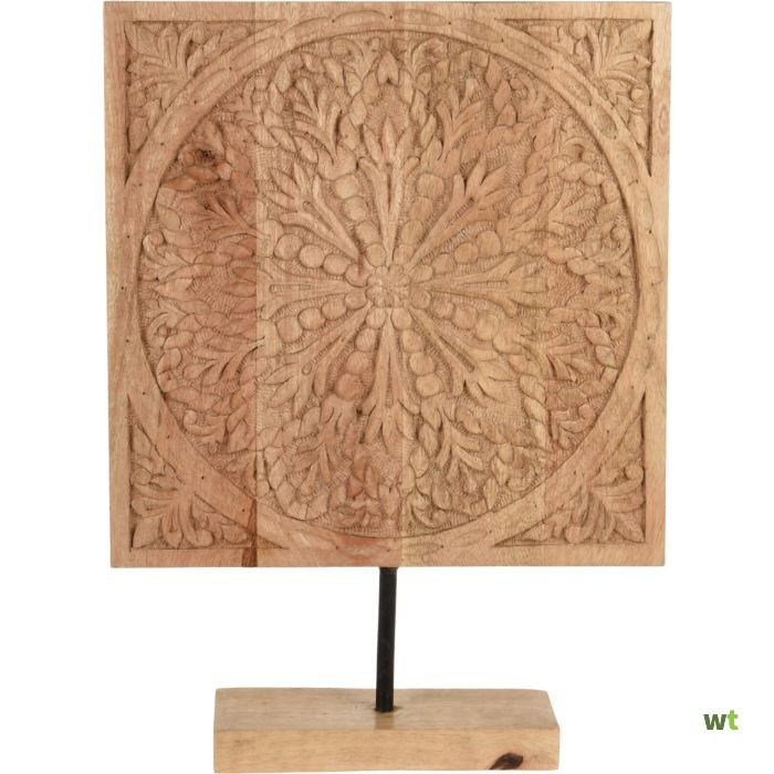 Wall deco mango wood