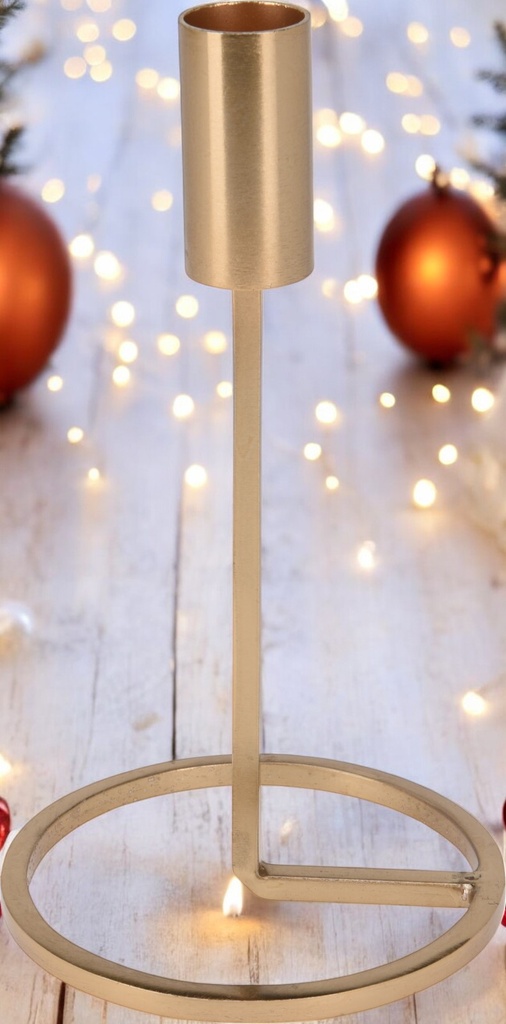 Chandelier dore 19cm