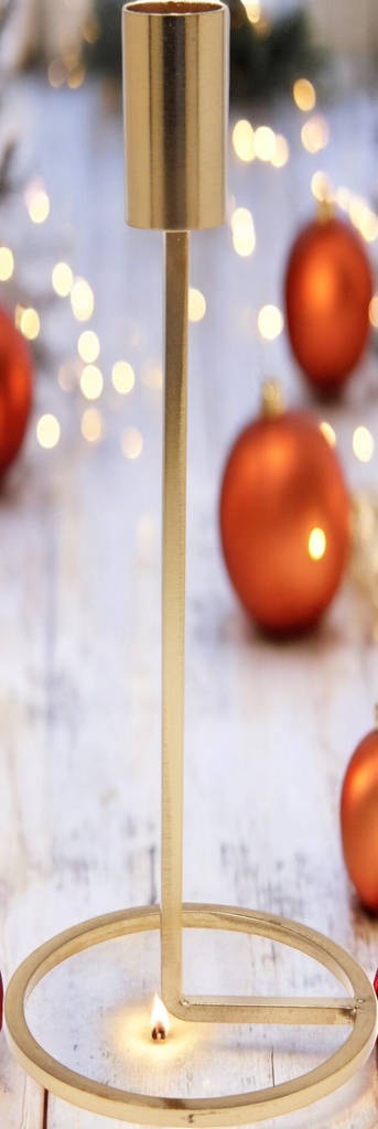 Chandelier dore 25cm