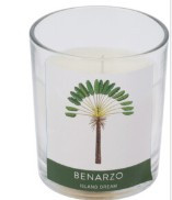 Bougie parfumée benarzo "île rêveuse" - 170g