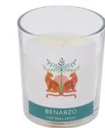 Bougie parfumée benarzo "citron vert basilic écrasé" - 170g