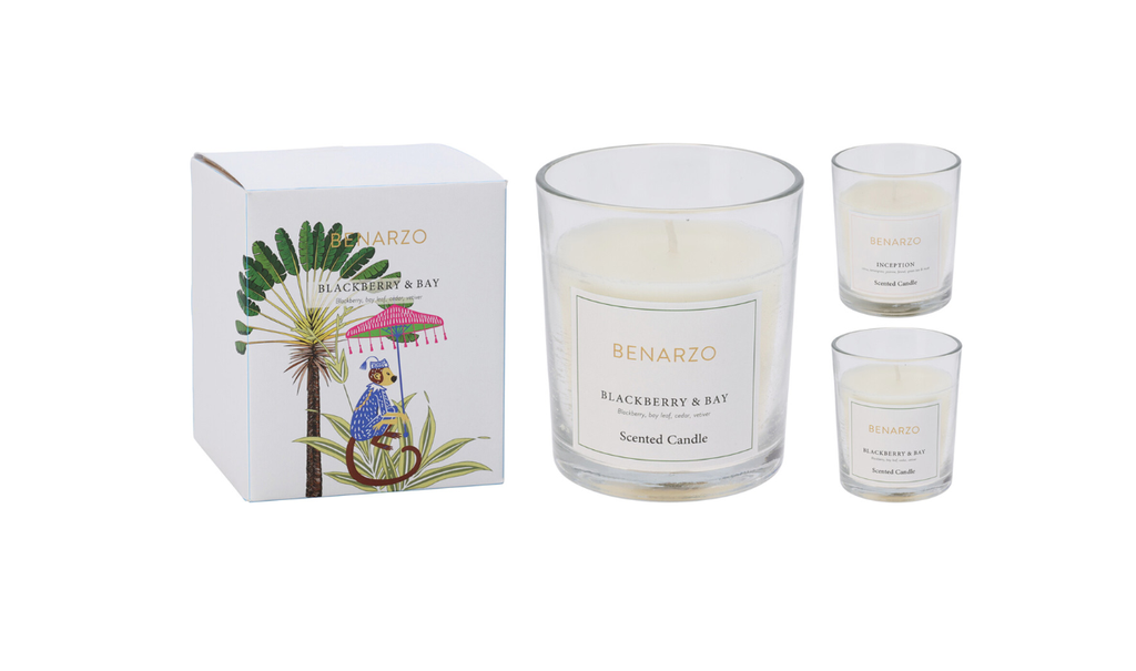 Bougie parfumée benarzo - "incense & myrrh"