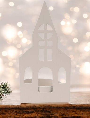 Photophore en métal 6x10 cm modèle 2