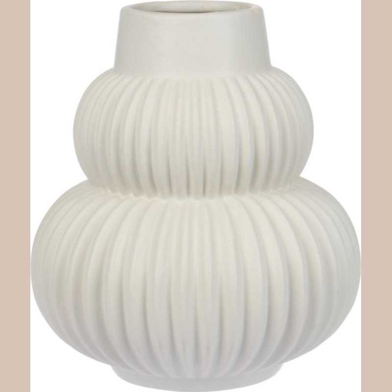 Vase blanc 18x20cm