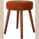 Tabouret 35 x 45 cm beige
