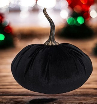 Potiron velours noir 