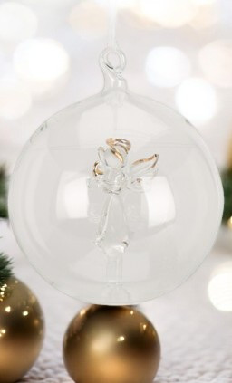 Boule de noël ange 