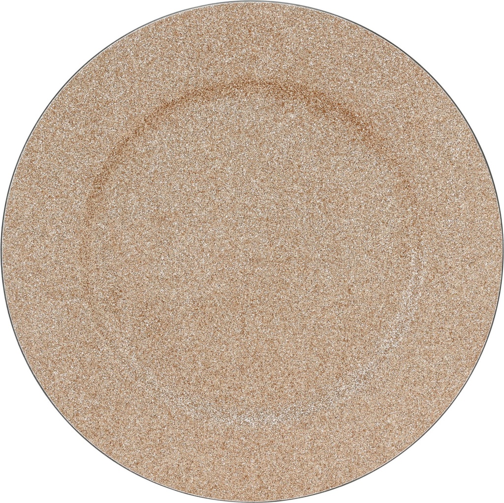 Sous assiette 33cm champ.doree