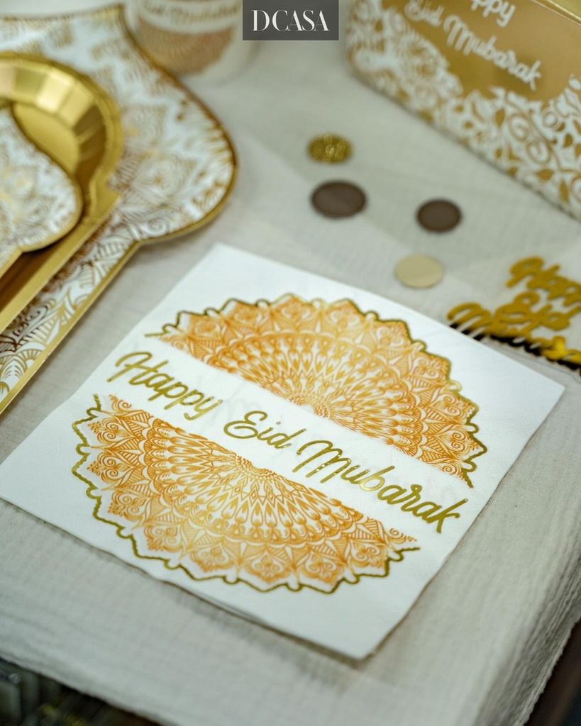 Lot de 20 serviettes "medine"