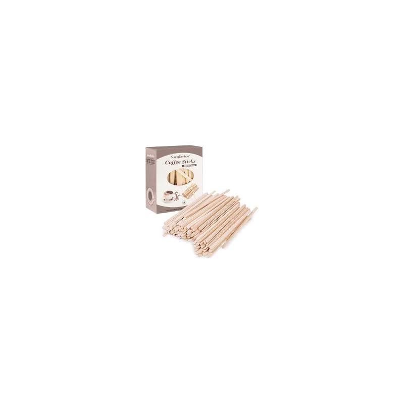 Agitateurs sticks café bois