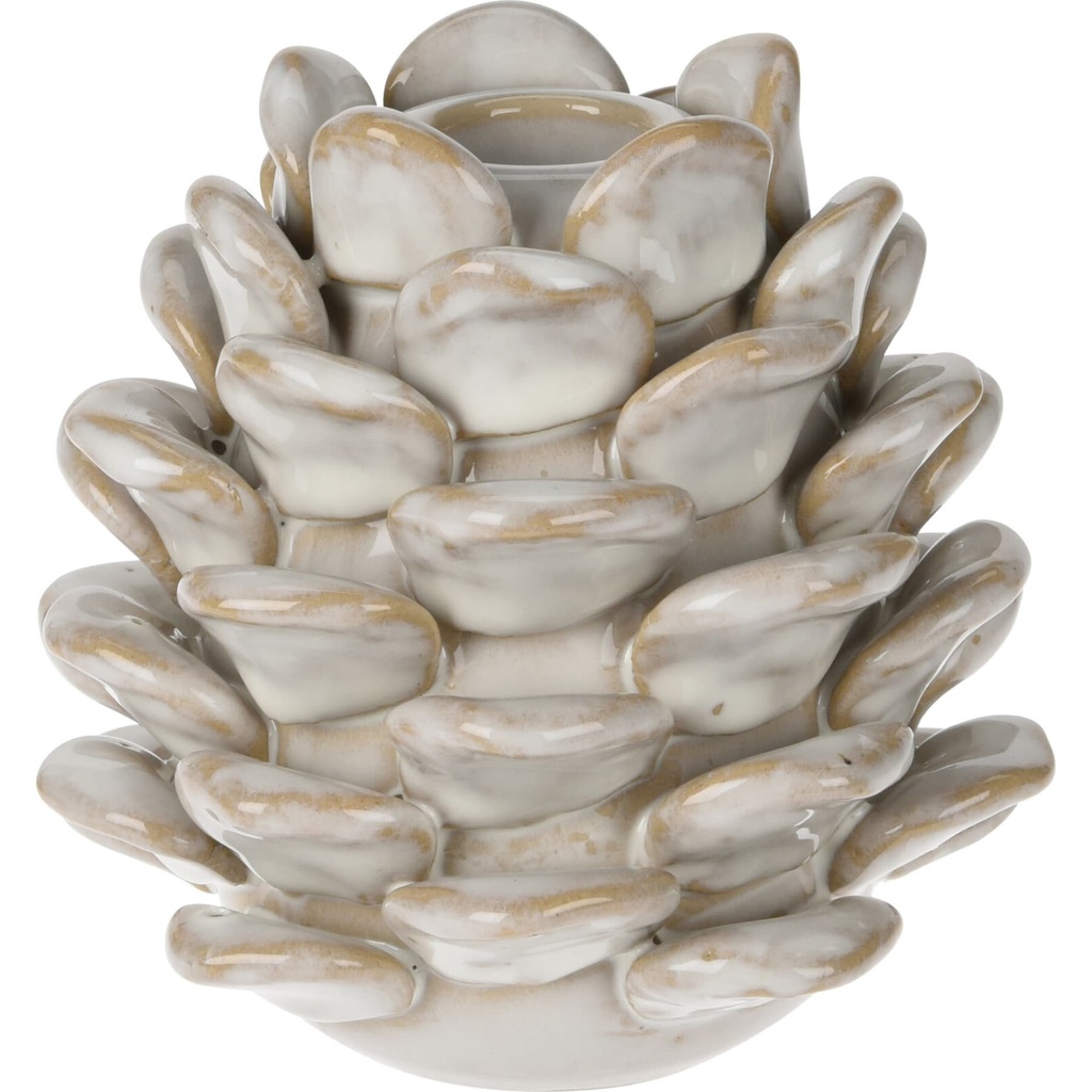 Bougeoir pomme de pin 10cm