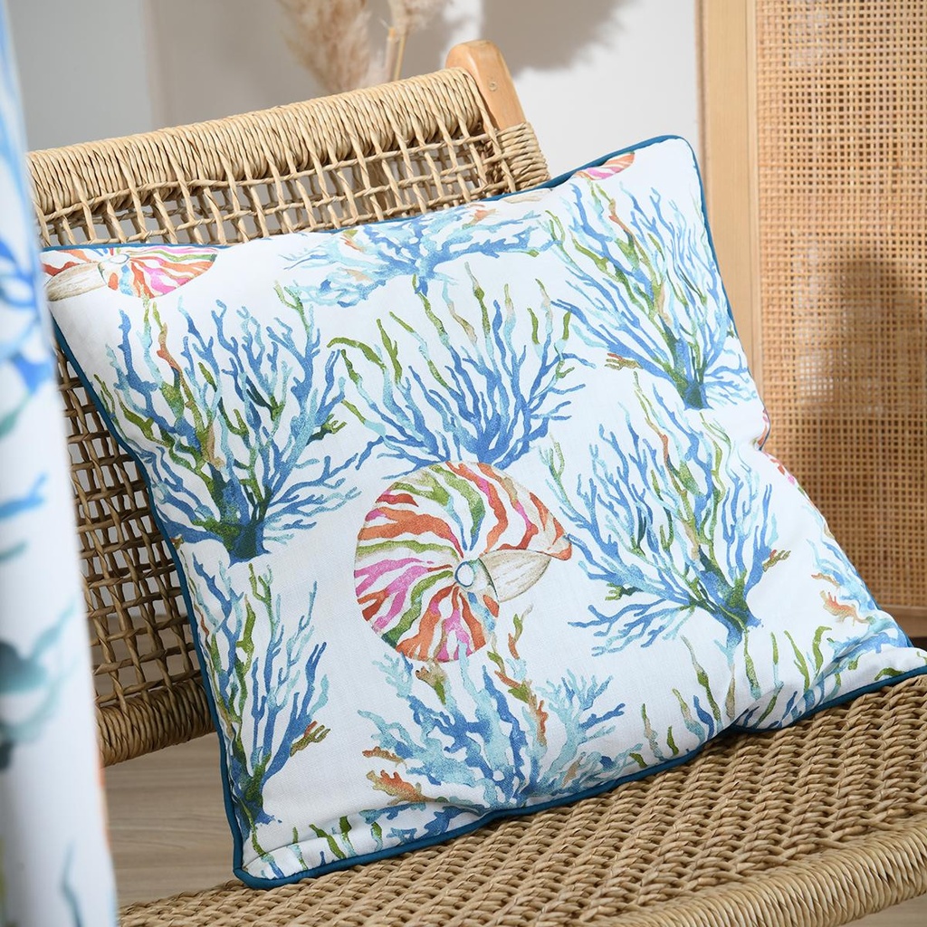 Corallo / aquitaine cous 50x50 multicolore