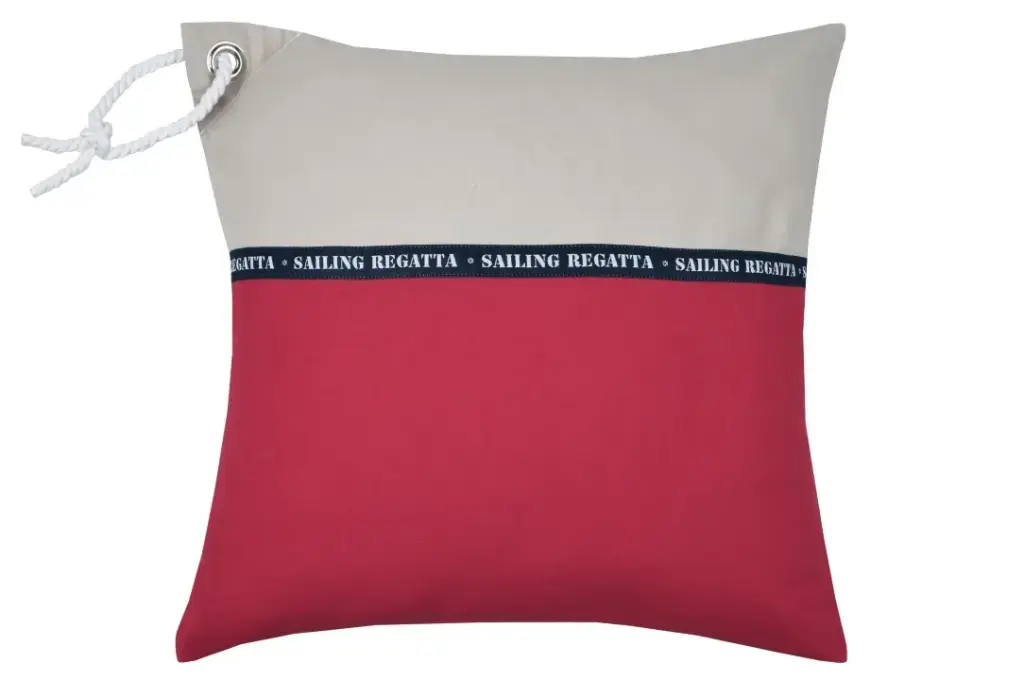 Fregate coussin 50x50 rouge 