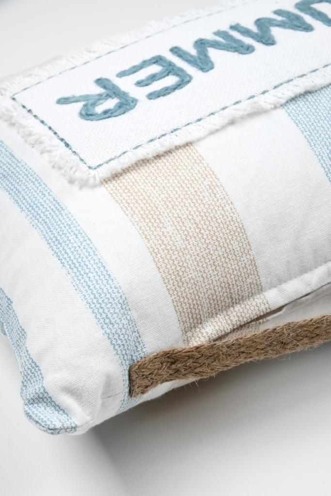 Bandol coussin 30x40 bleu