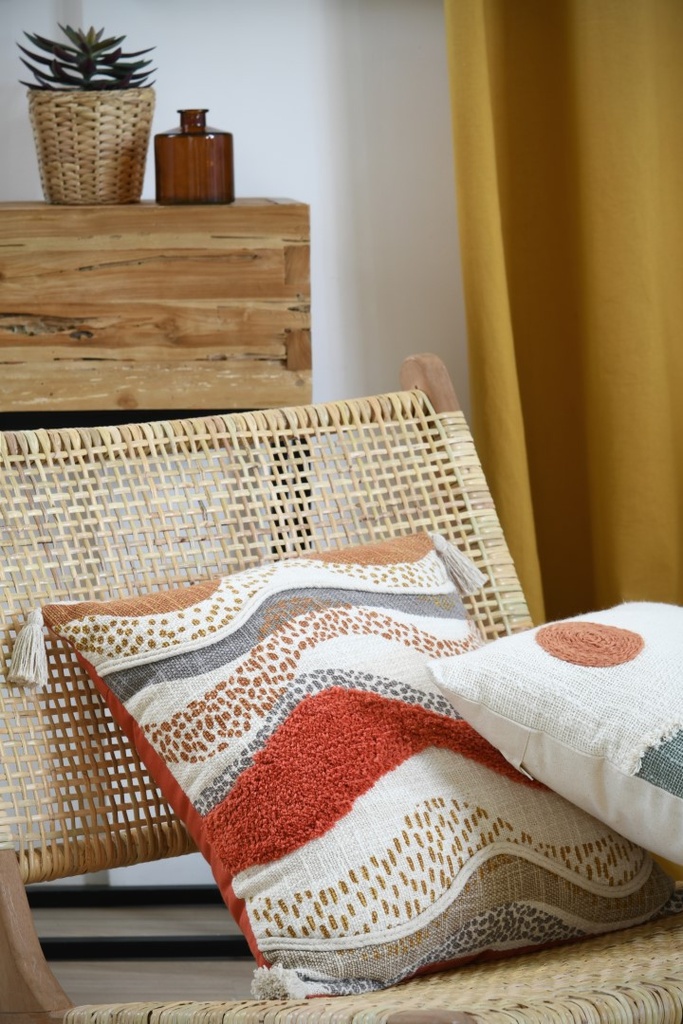 Aswan coussin 45x45multicolore 