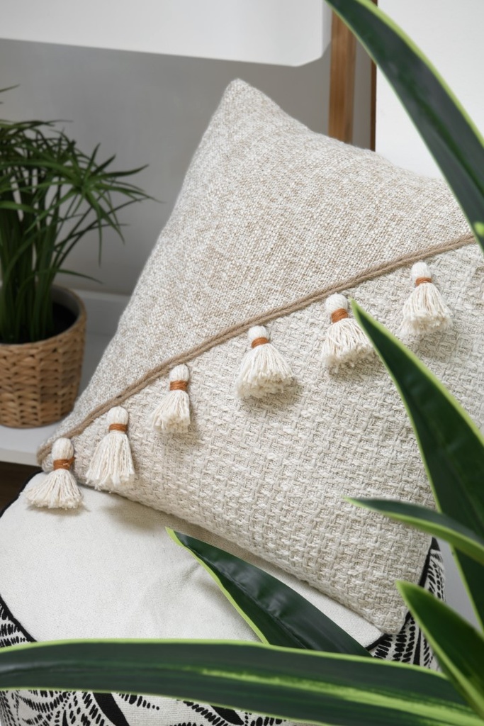 Ziana coussin 45x45 naturel