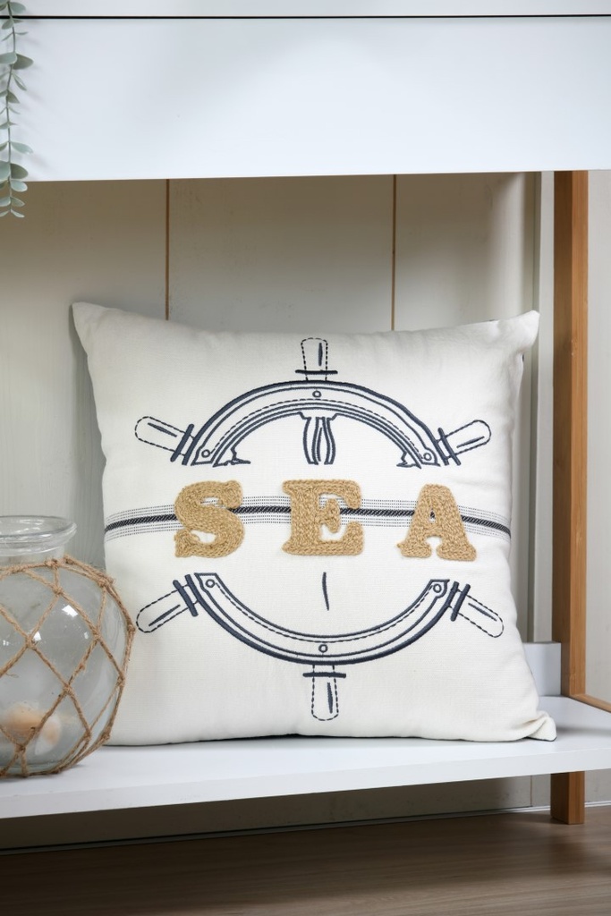 Maritime coussin 45x45 marine