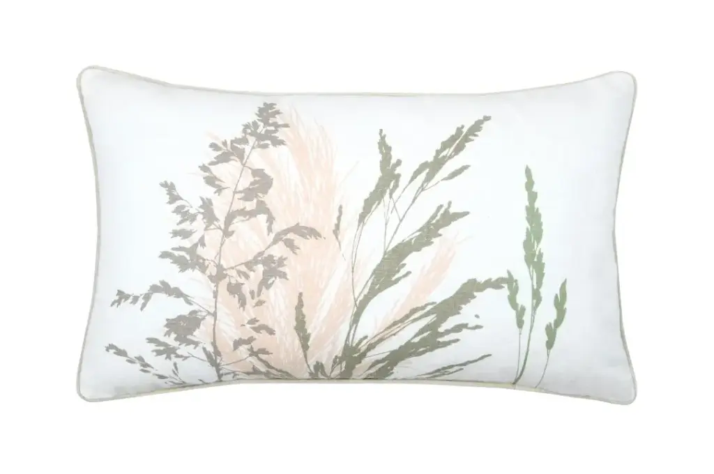 Coralia coussin 30x50 blanc