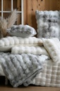Coussin nebraska ecru 50x80