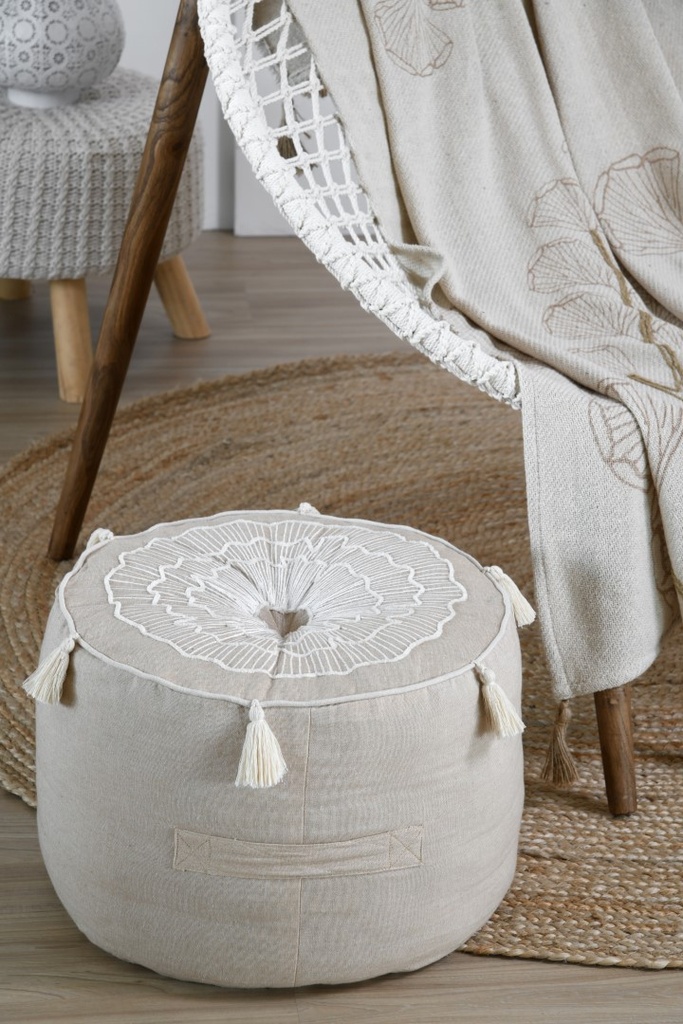 Nova pouf rond 40x30