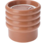 Bougie parfumée  anneau marron