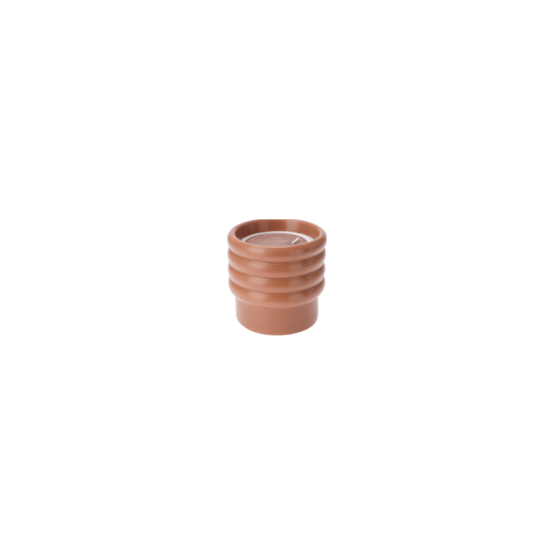 Bougie parfumée  anneau marron