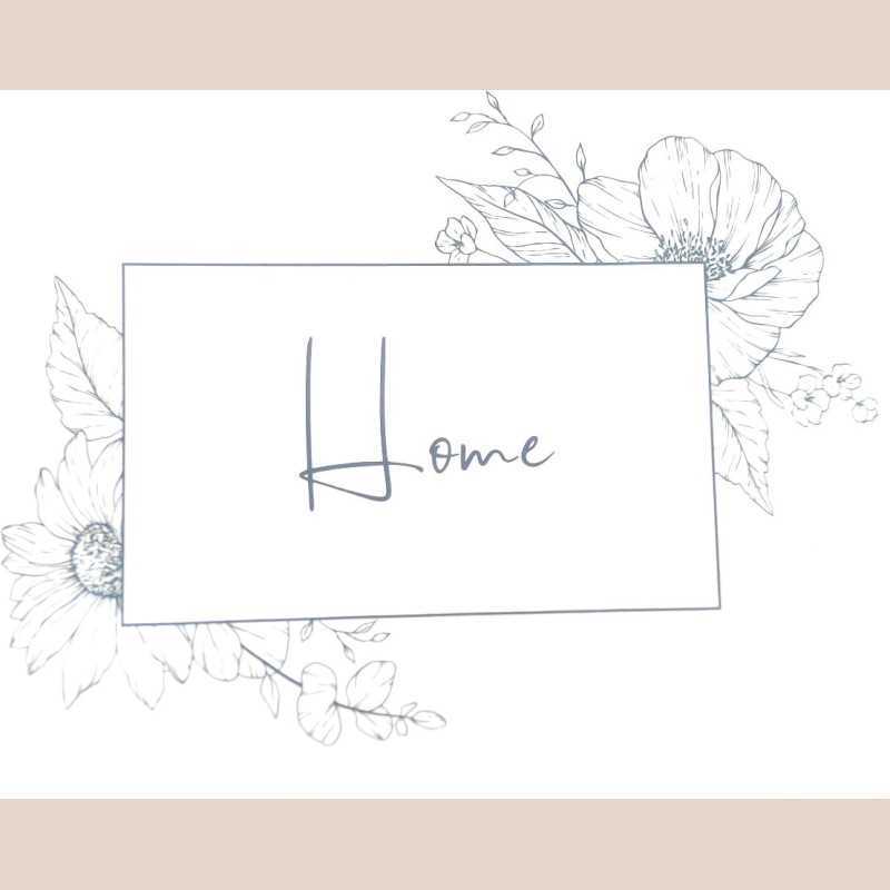 Tapis "home"