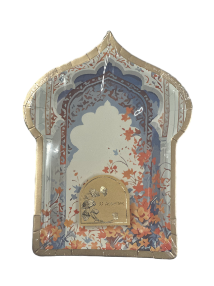 Assiette jaipur x10 petit modèle (18x13cm)