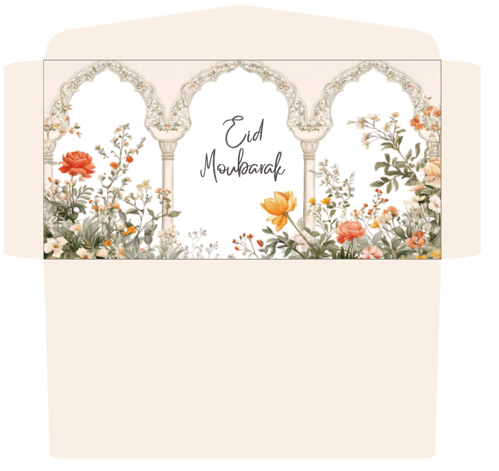 Enveloppes jaipur x10 - 16x8cm