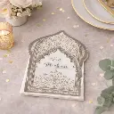 Serviettes mosquée 16x12 cm Agra Lot de 20 