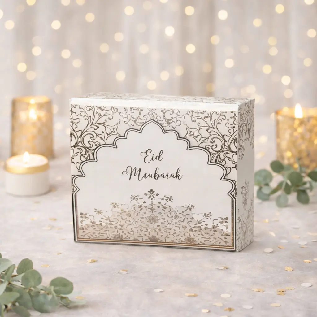 Boite agra eid mubarak (14.8x11.5x5cm)