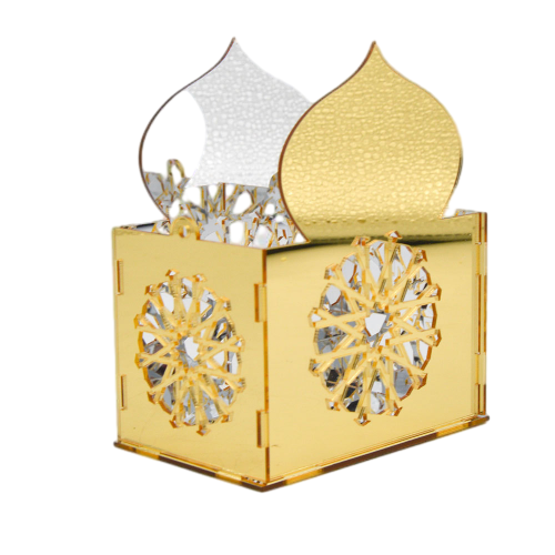 Porte bougie mosquee 10x6.5x12cm