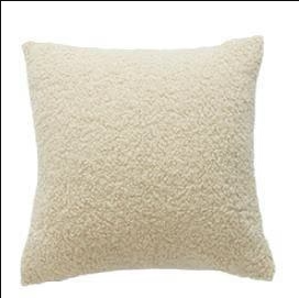 Coussin blanc moumout