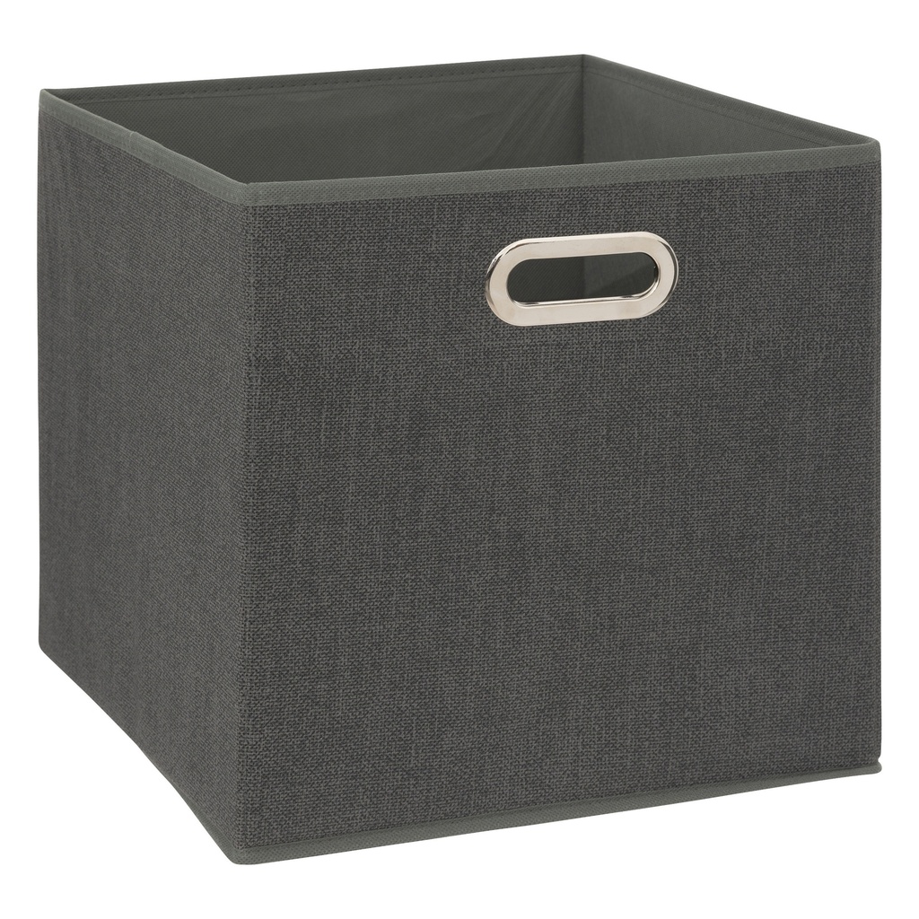 Boite rgmt 31x31 gris f chine